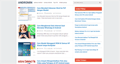 Desktop Screenshot of andromin.com